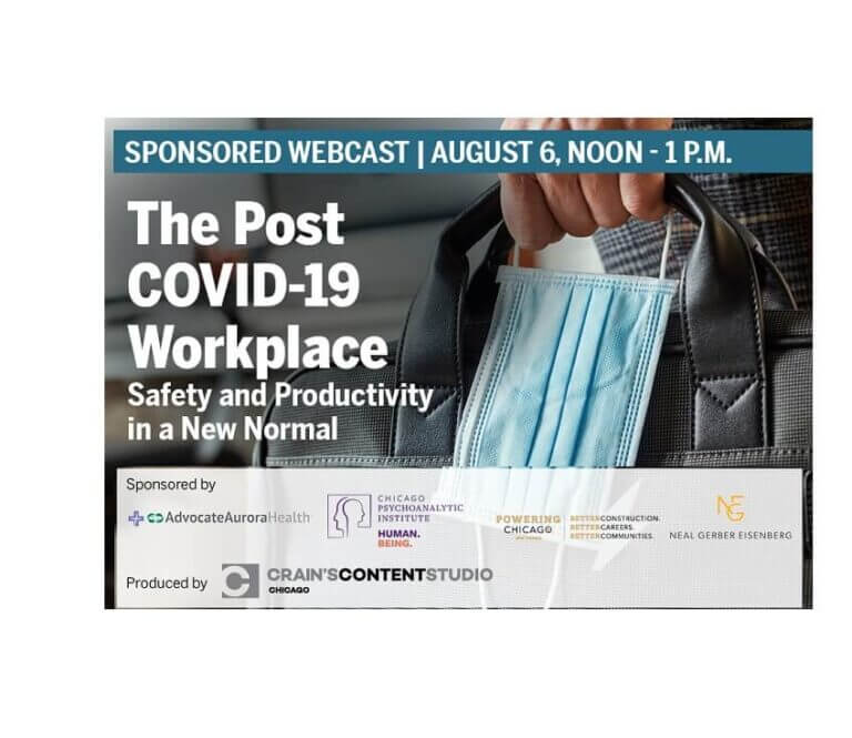 Listen to the webcast “The Post Covid Workplace”
