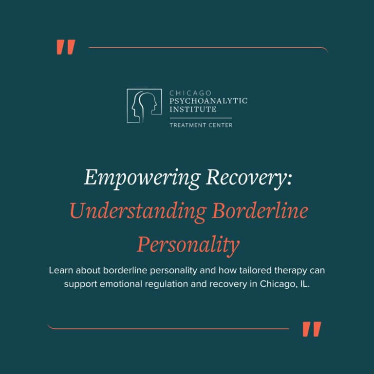 Learn about borderline personality and how tailored therapy can support emotional regulation and recovery in Chicago, IL.
