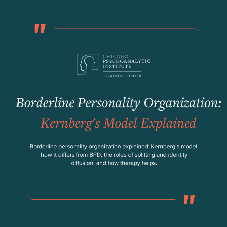 Borderline personality organization explained: Kernberg's model, how it differs from BPD, the roles of splitting and identity diffusion, and how therapy helps.